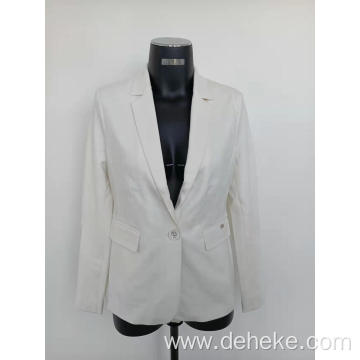 Women's knit elegant blazer